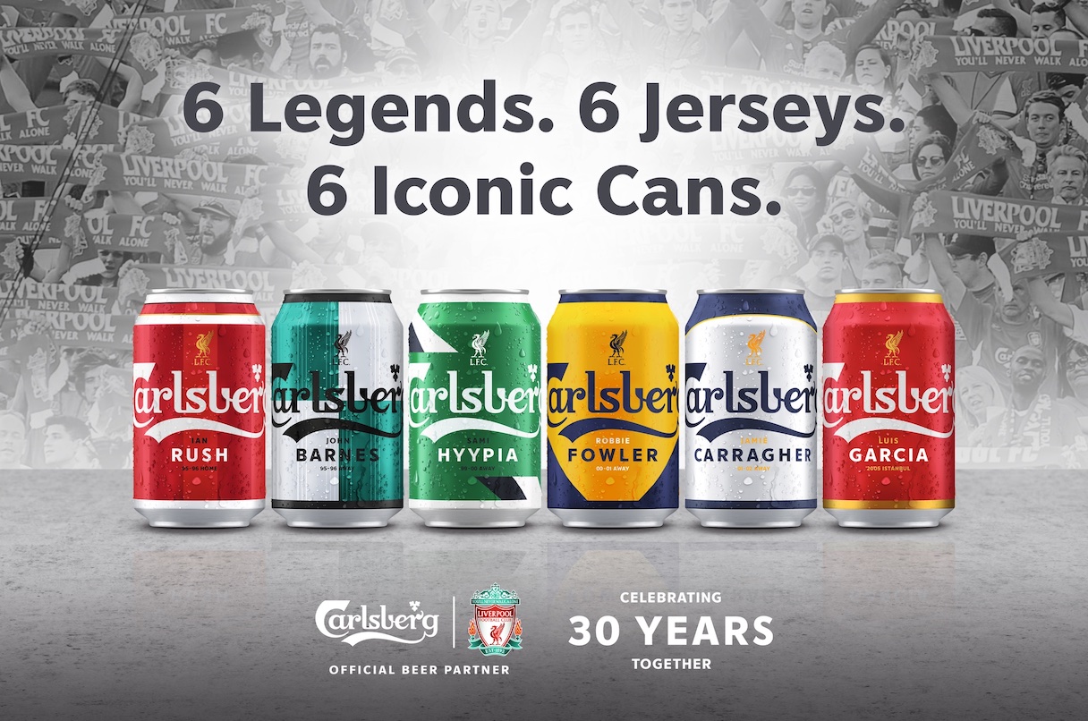 Carlsberg limited edition cheap liverpool can